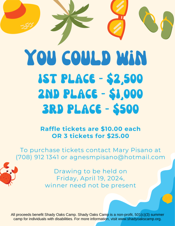 Dinner Dance Raffle 2024 – Shady Oaks Camp